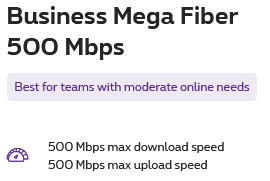 Proximus Mega Fiber Speeds